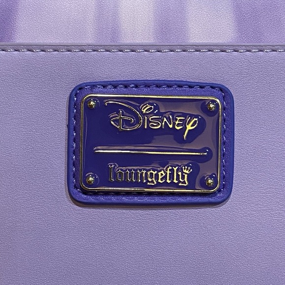 Loungefly Disney Hercules Muses Clouds Crossbody Bag 2022 Unisex Purple Vacation - Picture 6 of 16